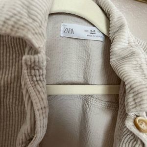 Toddler girl/boy (unisex) ribbed button down